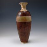Fred Bulgin 9905, Walnut and Maple, 6x16”, “Amphora”