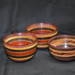 Bob Gunther - Multiple Woods - 5 in. - Colored Bowls