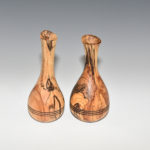Don Olsen - Spalted Cherry - 7 in. - Pitcher and Vase II and III