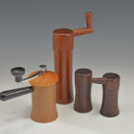 Tucker Garrison - Cocobolo Rosewood Yew - Peppermill and Coffee Mill