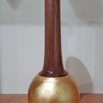 Bruce and Trish Pratt - gilded walnut vase 2