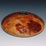 Bill and Tina Collison - 30712 Quilted Ambrosia Maple with exposed burls 12x12x5