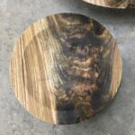 Glenn Schmidt - 3 of 3 - 9 in cored Black Walnut bowl - green wood