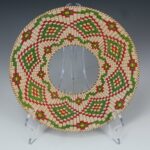 Jo Miller - Maple Christmas Wreath - basket weave platter.